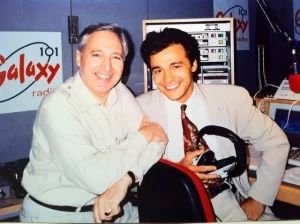 Nino at Galaxy Radio with Colin Mason
