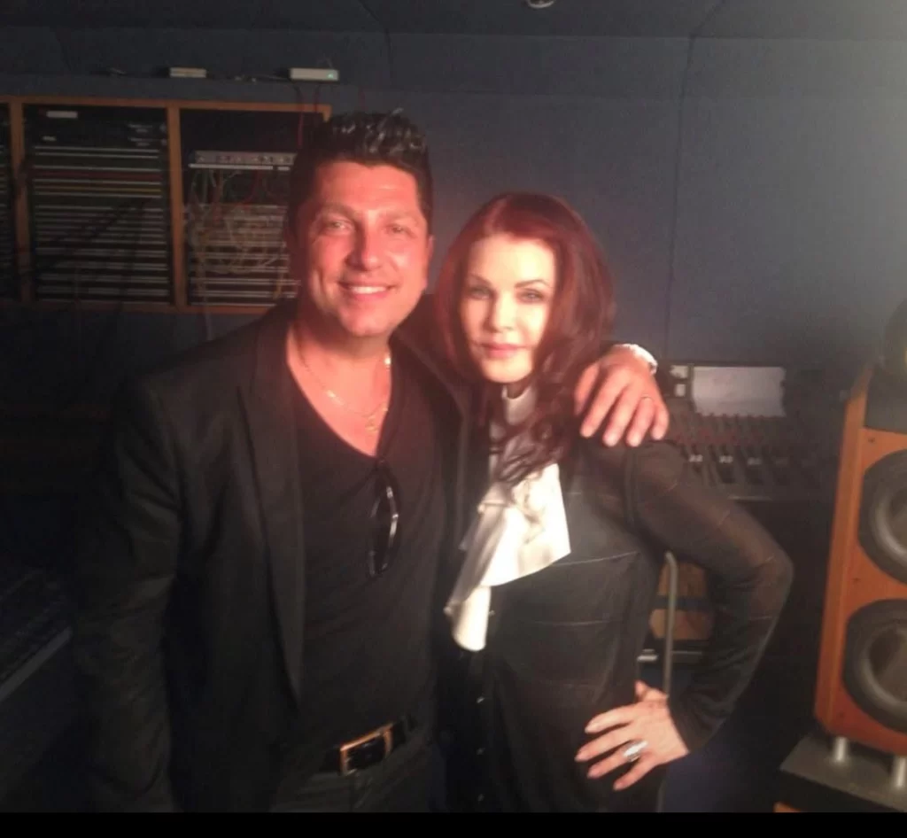 Mauro Dirago Mauro Dirago with Priscilla Presley