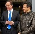 Nino with David Cameron