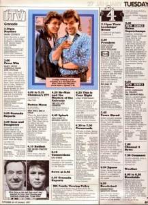 Nino featured in the TV Times
