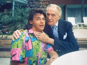 Nino with Vincent Price