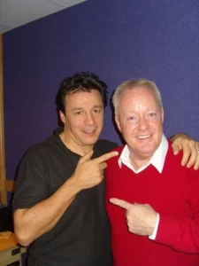 Nino with Keith Chegwin