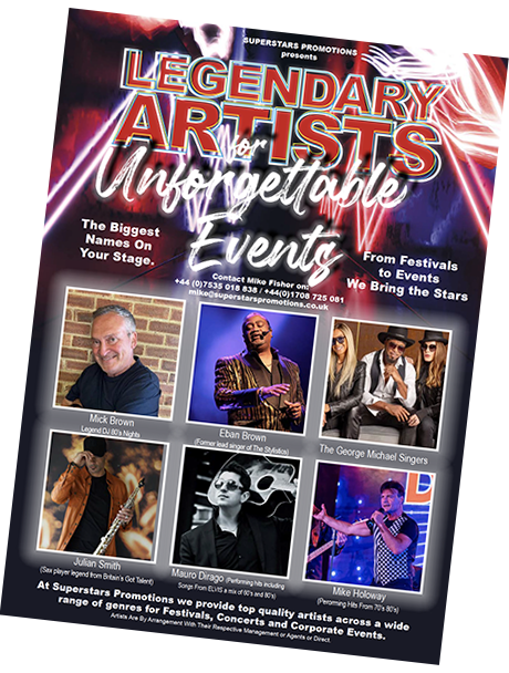 Homepage Superstars Promottional flyer